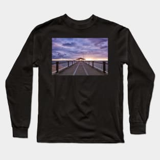 Redcliffe Jetty by Morning Long Sleeve T-Shirt